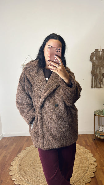 Cappotto Monica marrone