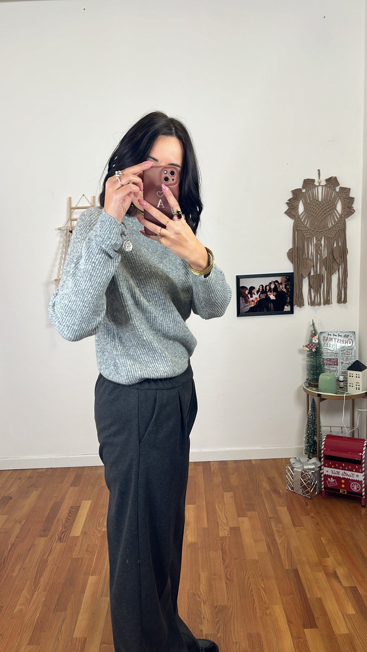 Pantalone Giorgia grigio antracite