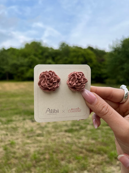 Orecchini Diana malva