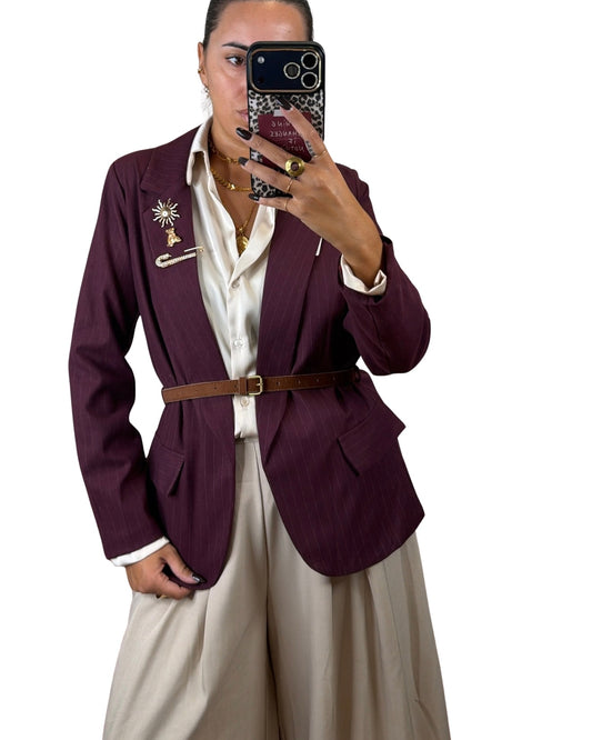 Blazer gessato