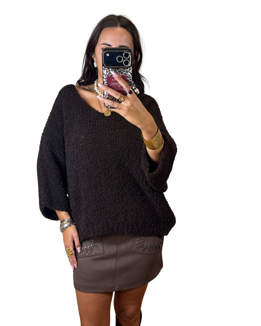 Maglione cioccolato