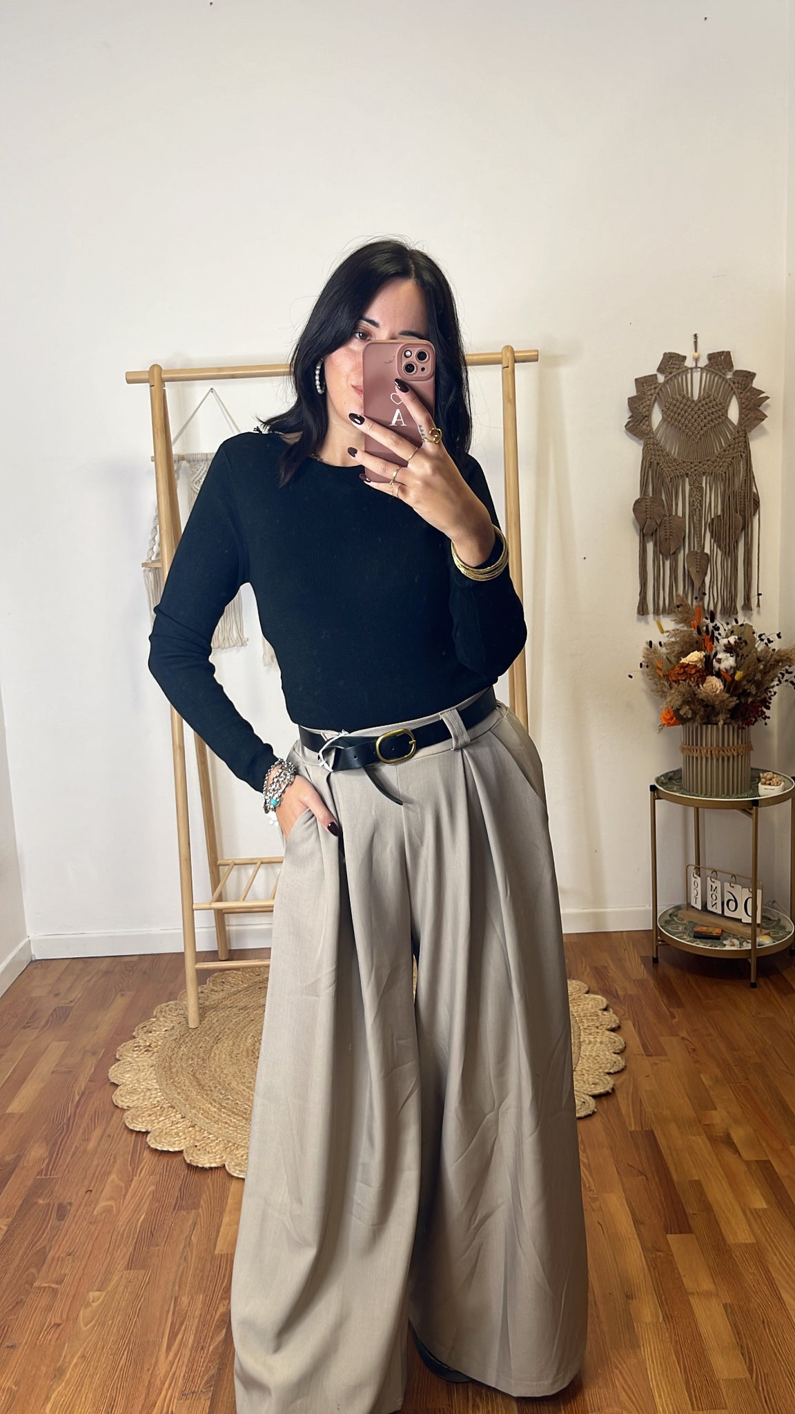 Pantalone Marta beige