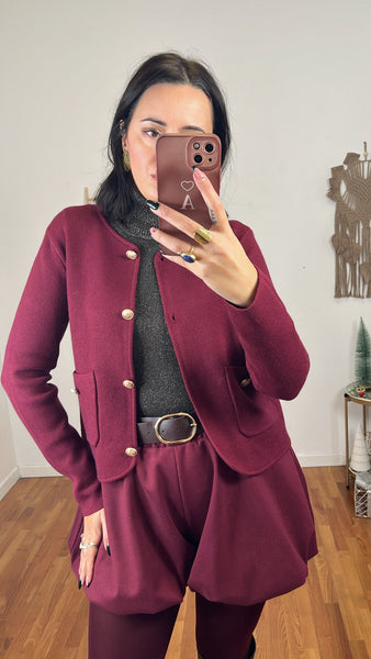 Cardigan Gabry magenta