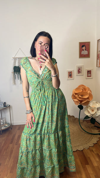 Abito Adhira verde