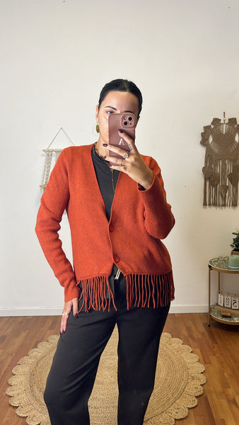 Cardigan Elide zucca