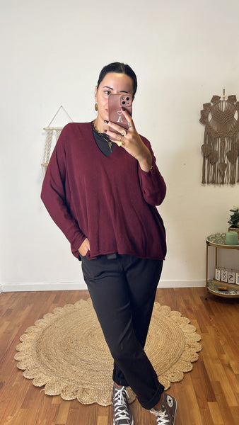 Maglia Ramona Bordeaux