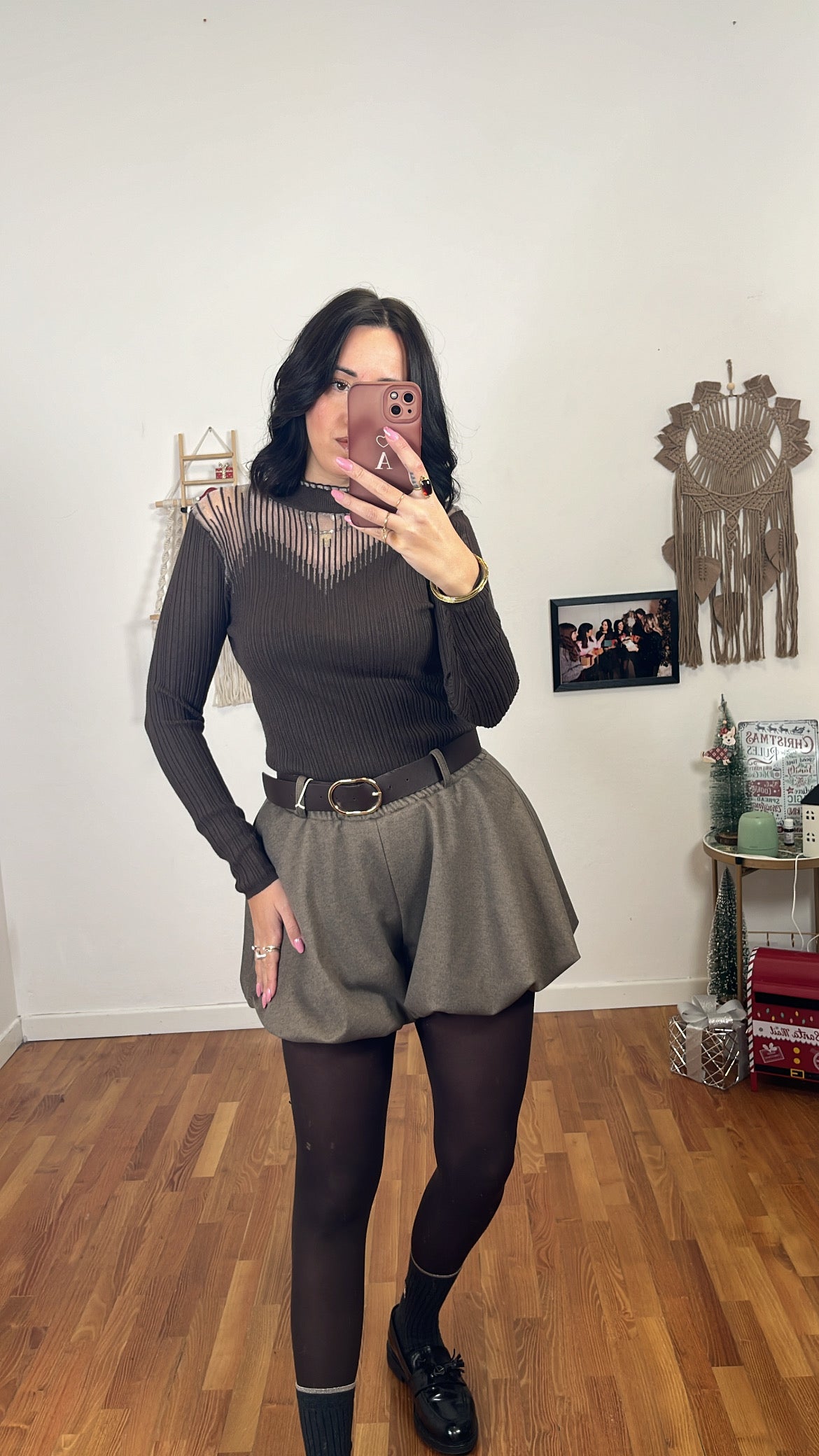 Maglia Samantha caffè