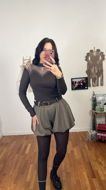 Maglia Samantha caffè