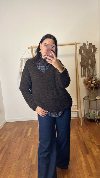 Maglione Jessica cioccolato