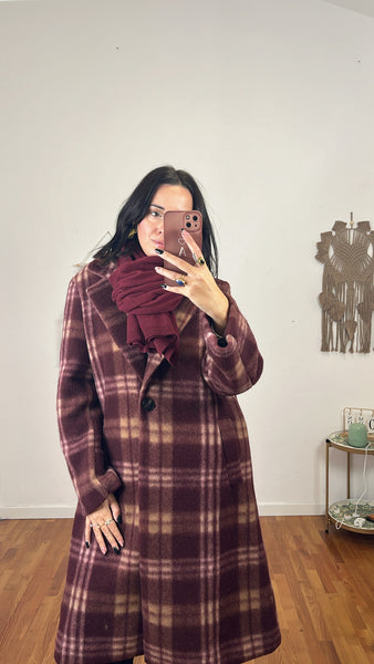 Sciarpa Cashmerina burgundy