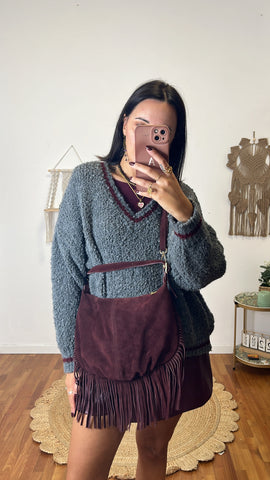 Borsa Kesha burgundy