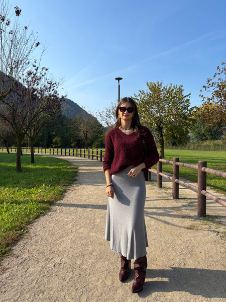 Maglione Jessica burgundy