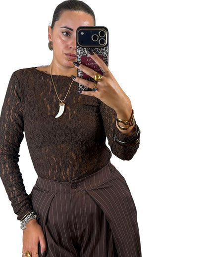 Cashmerina pizzo cioccolato