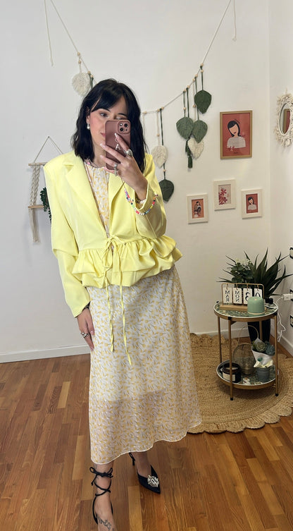 Gonna tulip giallo