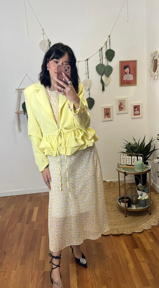 Gonna tulip giallo