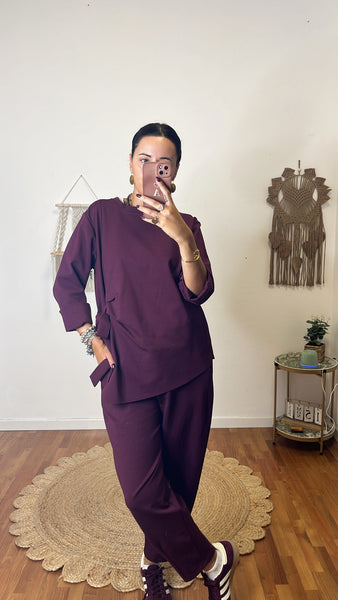 Tuta Penelope burgundy