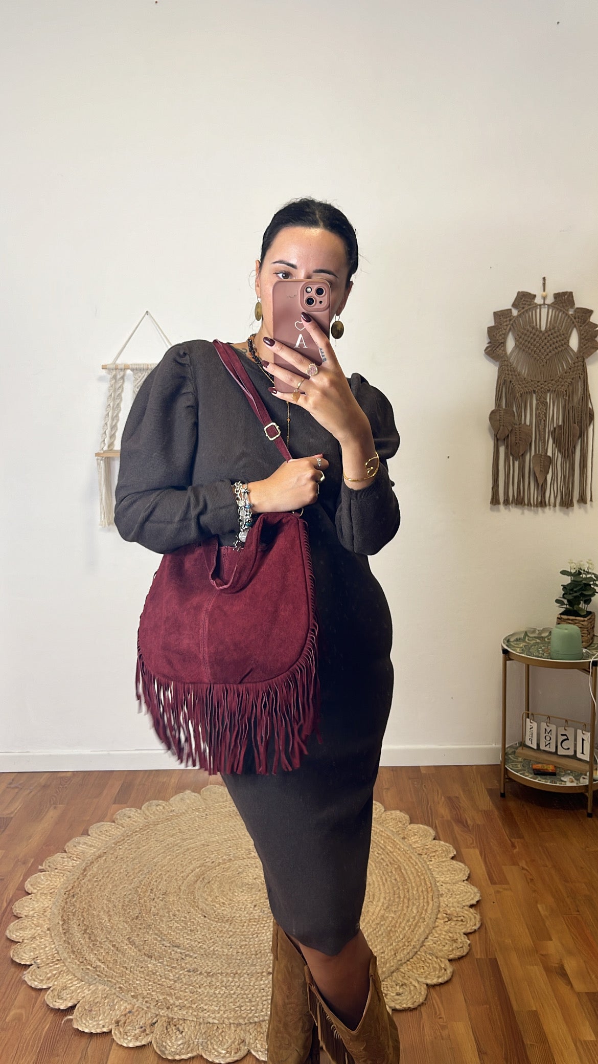 Borsa Nina bordeaux