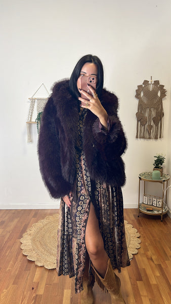 Pelliccia Ambrosia burgundy