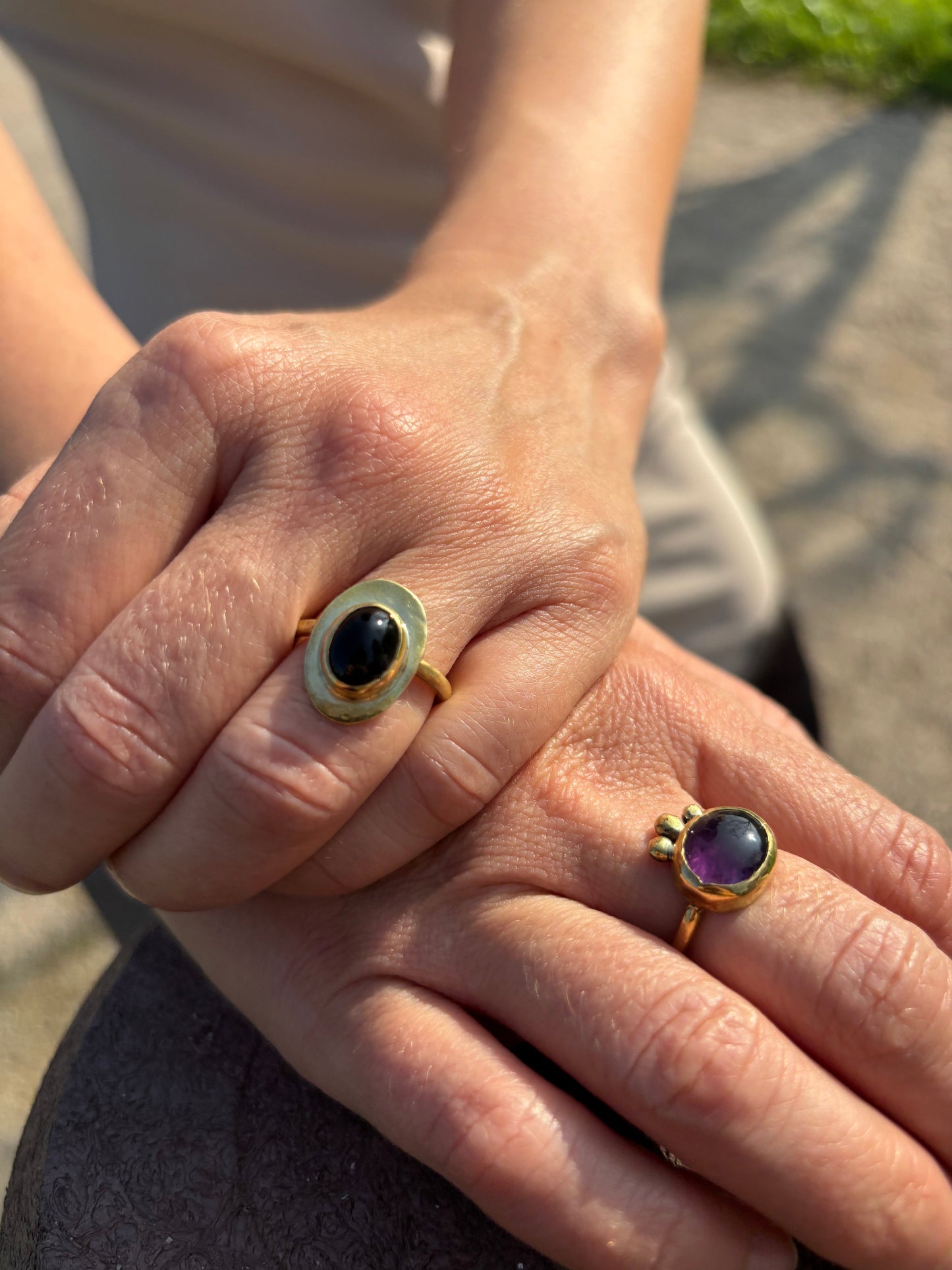 Anello ametista