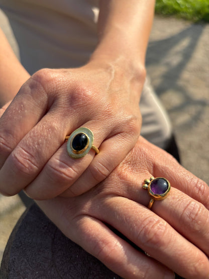 Anello ametista