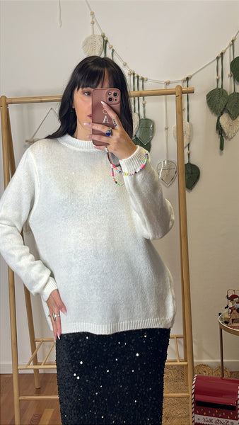 Maglione Eva panna