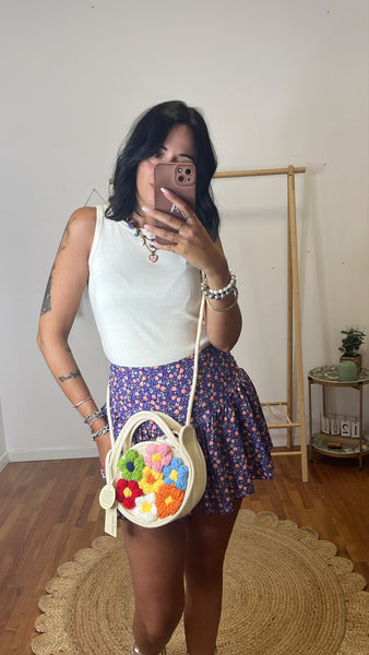 Borsa flower corda