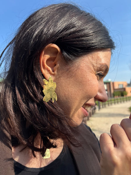 Orecchini “Fiore di loto” big