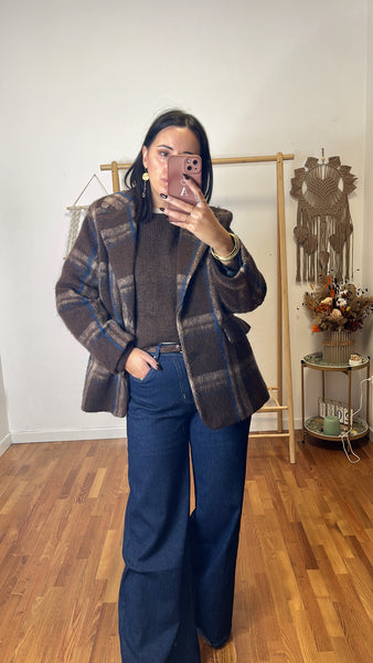 Blazer/capotto Anita cioccolato