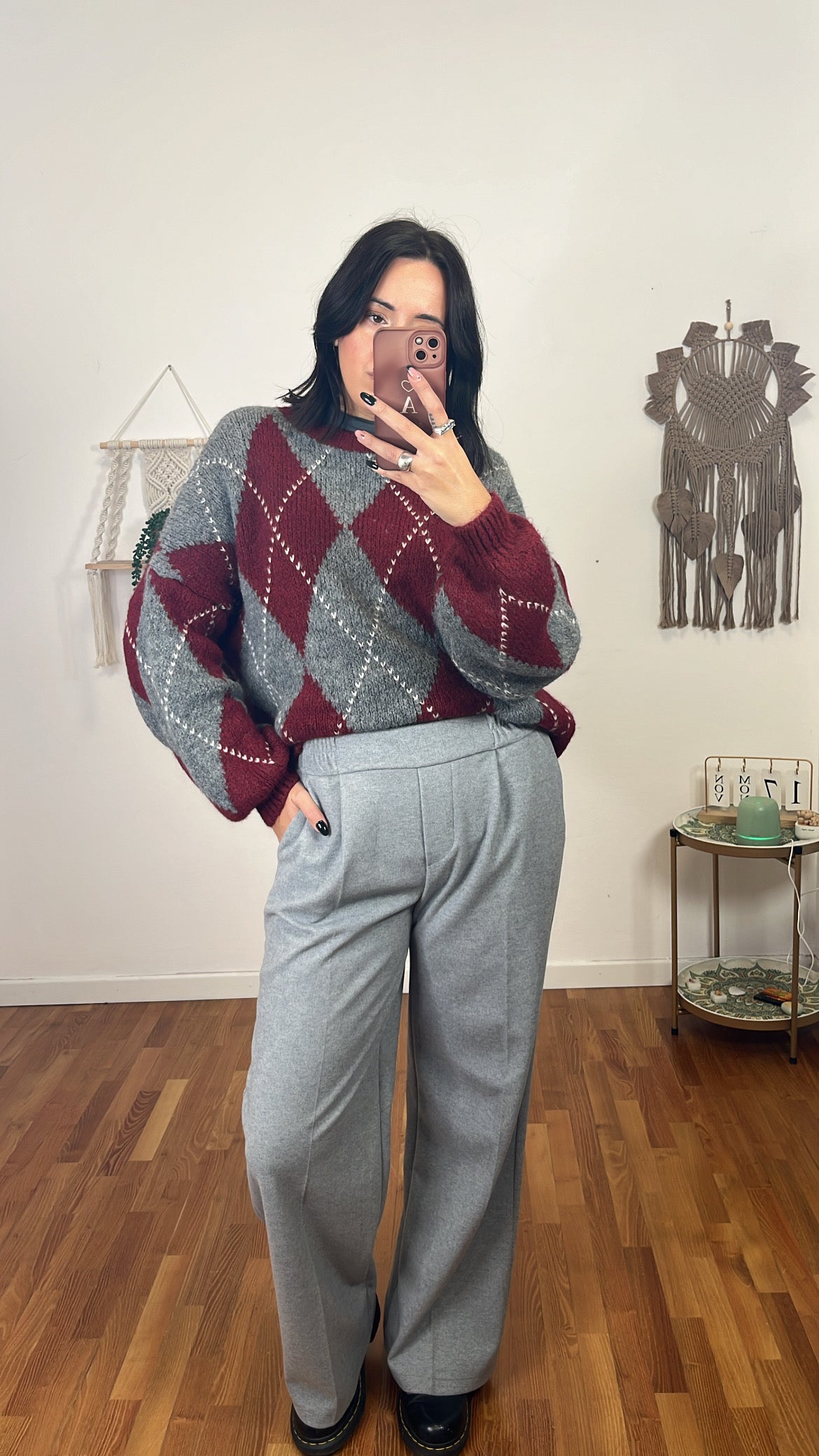 Pantalone Giorgia grigio