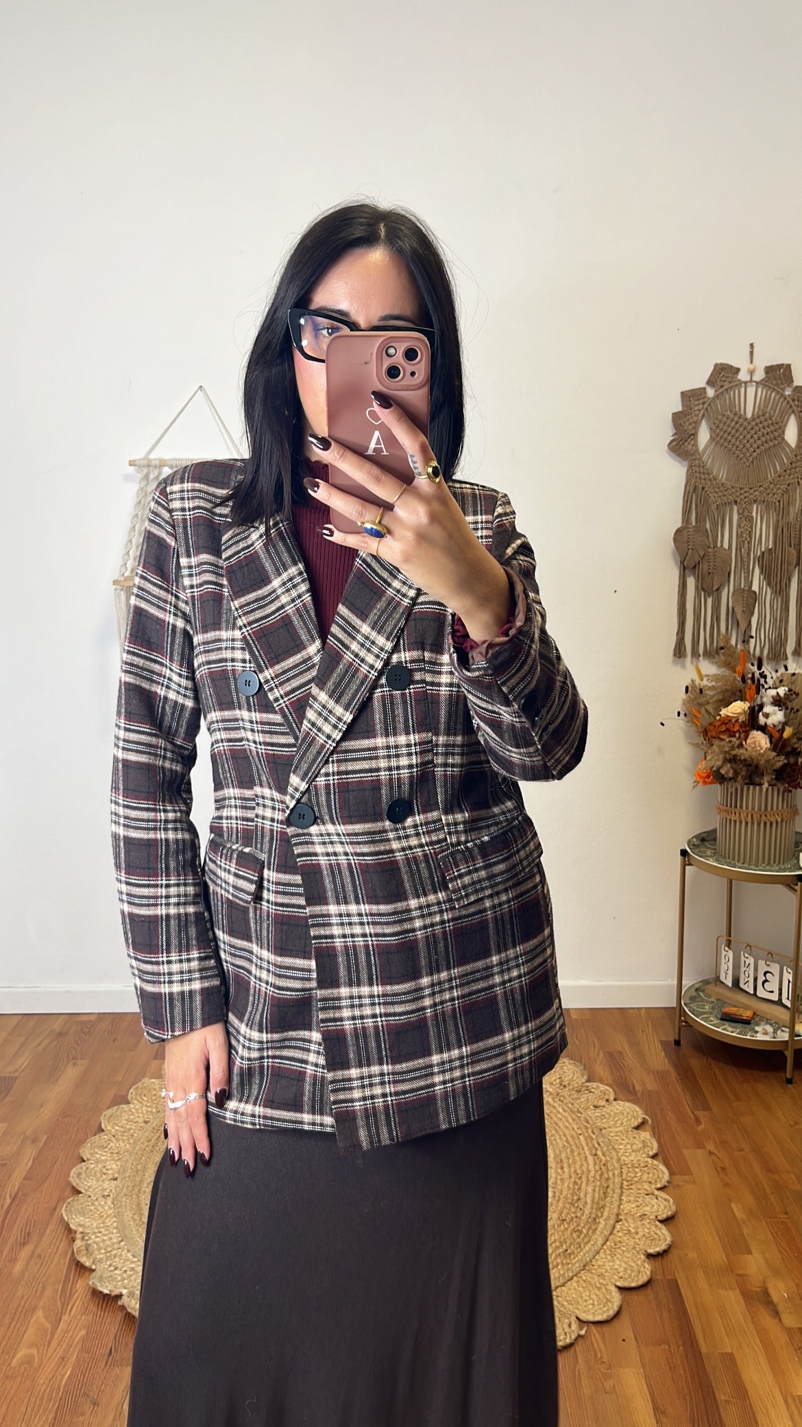 Blazer scozzese