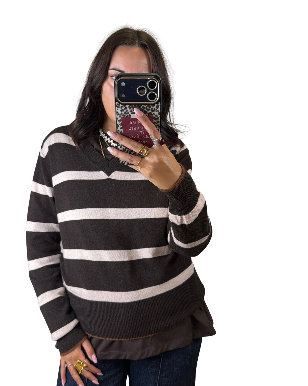 Maglione righe