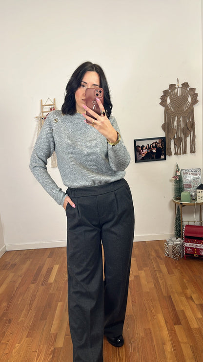 Pantalone Giorgia grigio antracite