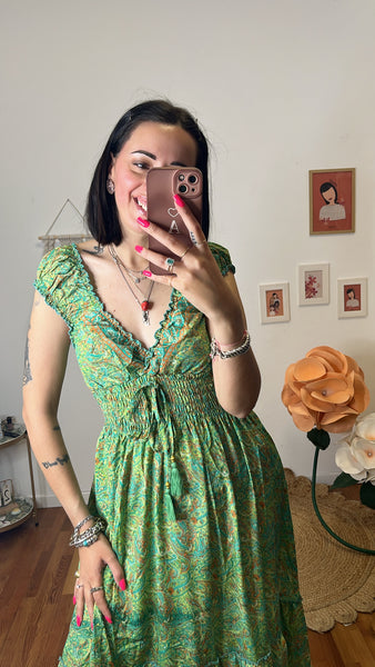 Abito Adhira verde