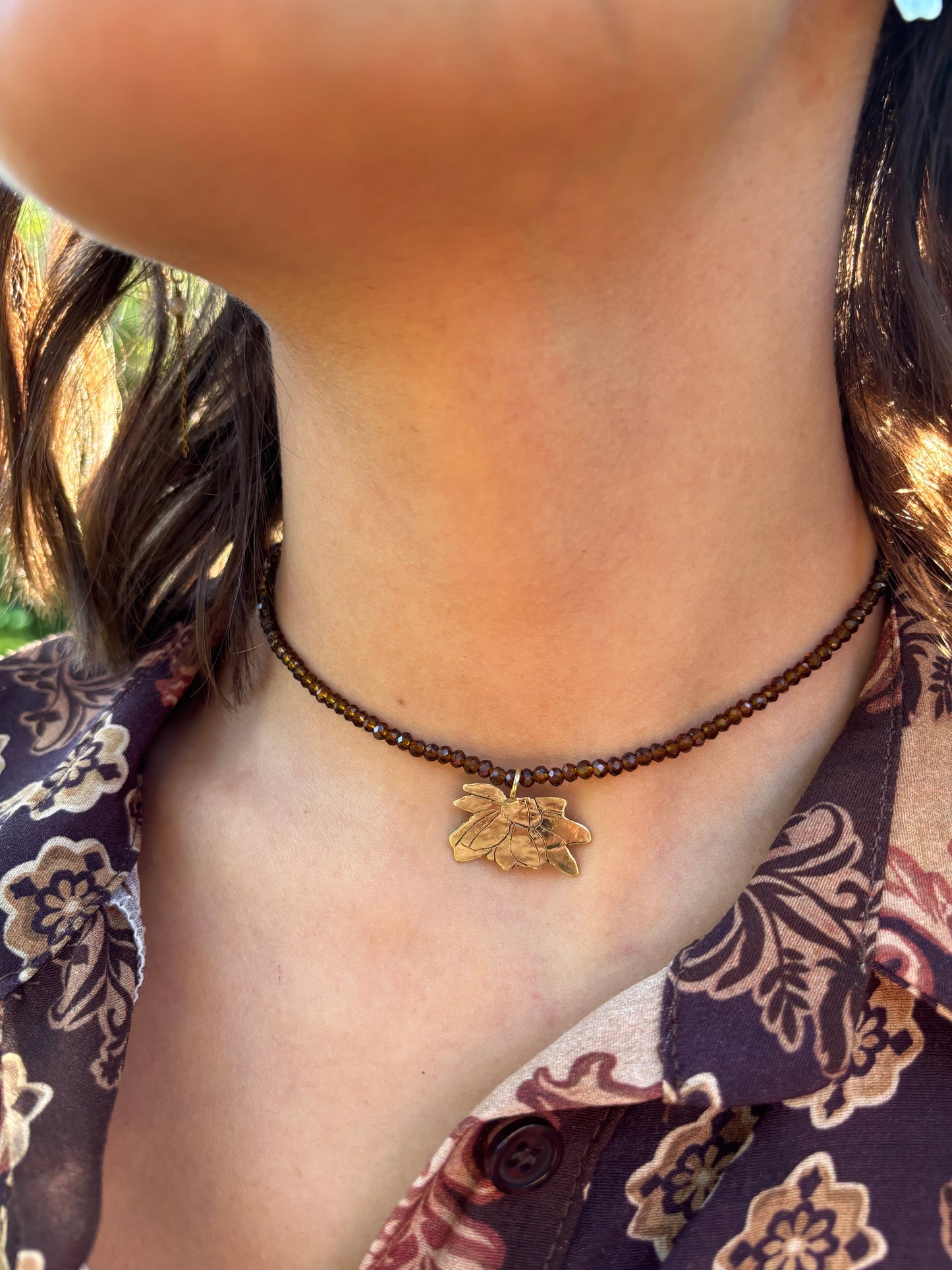 Collana “Fiore di loto” small