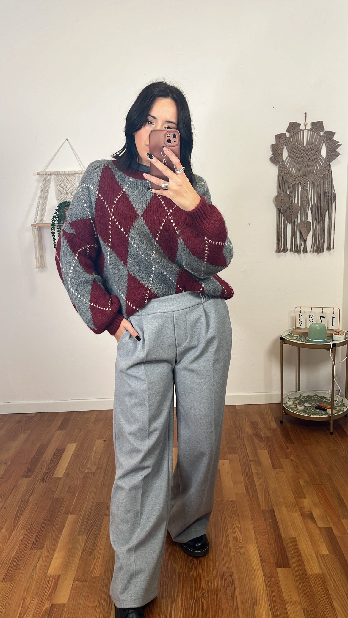 Pantalone Giorgia grigio