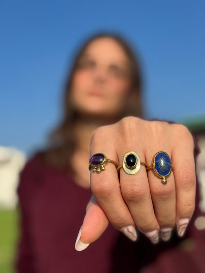 Anello Lapislazzuli