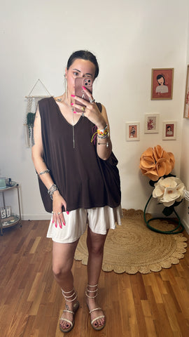 Maglia Ginevra cioccolato