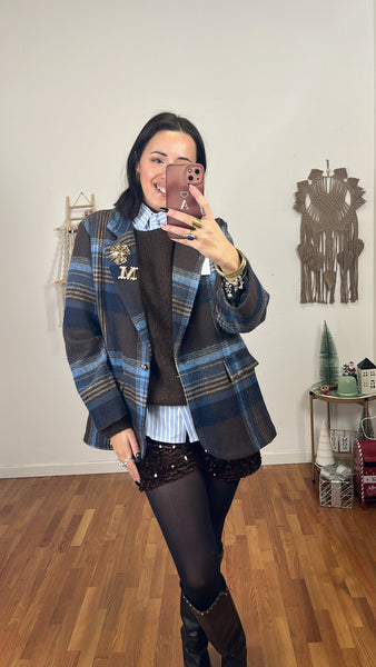 Shorts Veronica cioccolato