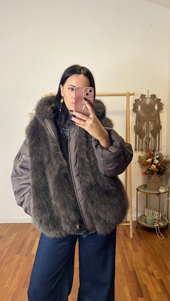 Bomber Alessandra cioccolato