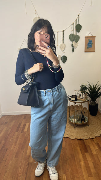 Borsa Kelly blu