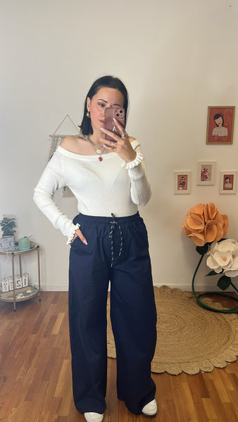 Pantalone Tania blu
