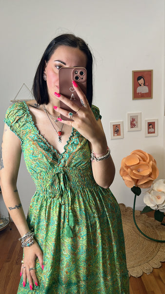 Abito Adhira verde