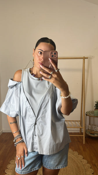 Camicia Fabiola grigio