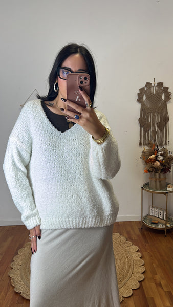 Maglione Jessica bianco