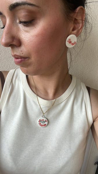 Collana “Amati” rosa
