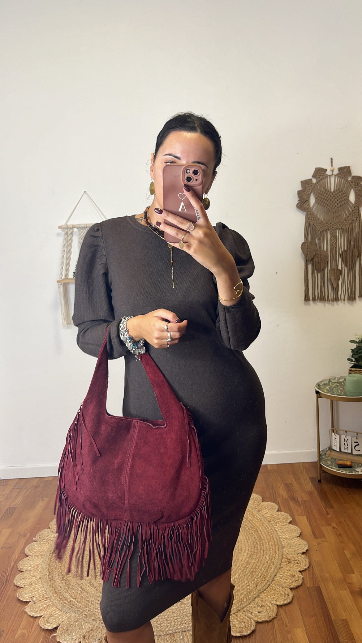 Borsa Nina bordeaux