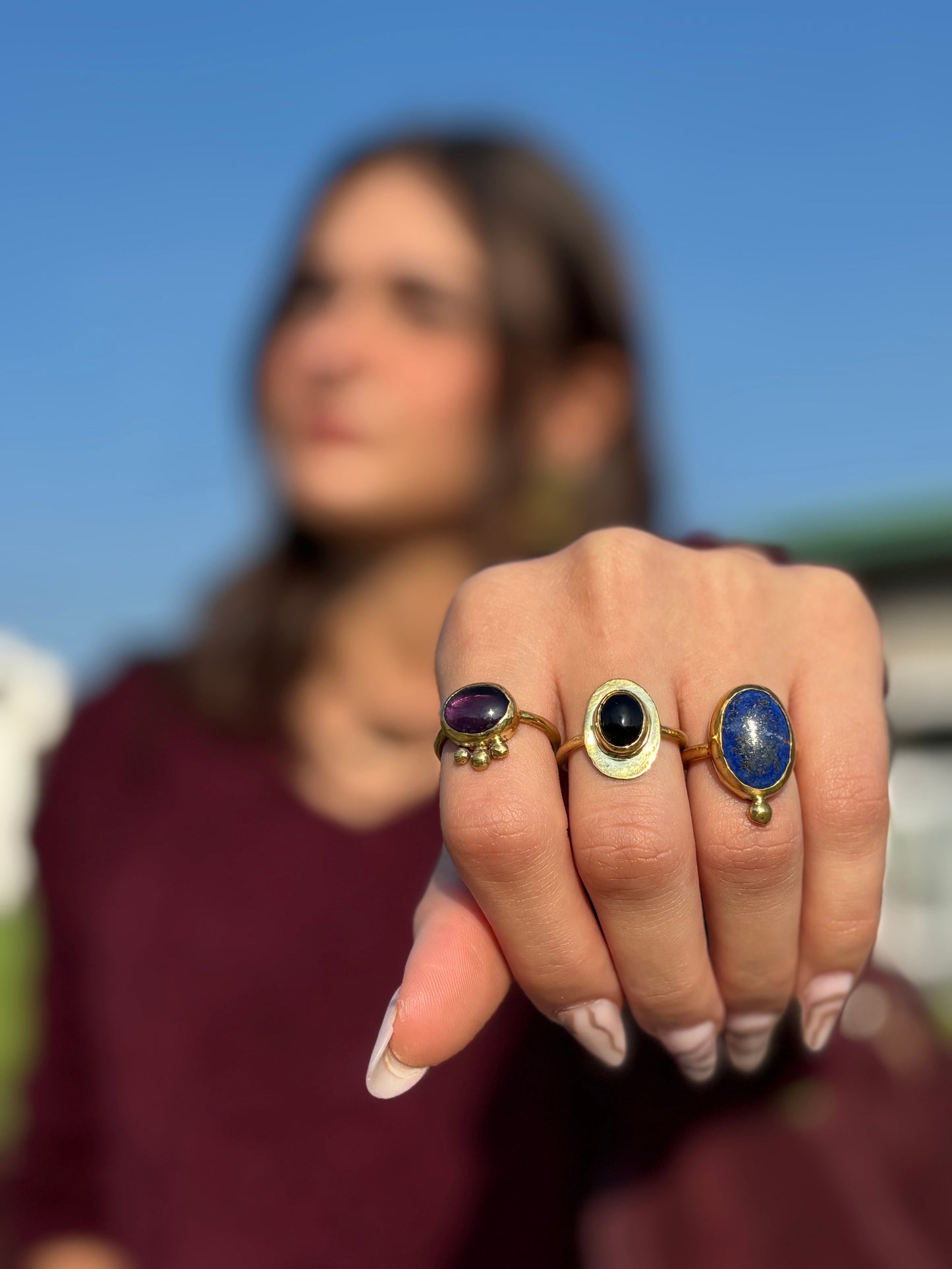 Anello ametista