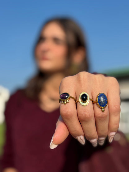 Anello ametista