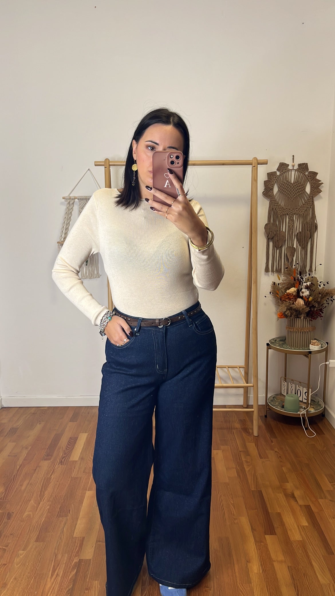 Jeans shiny