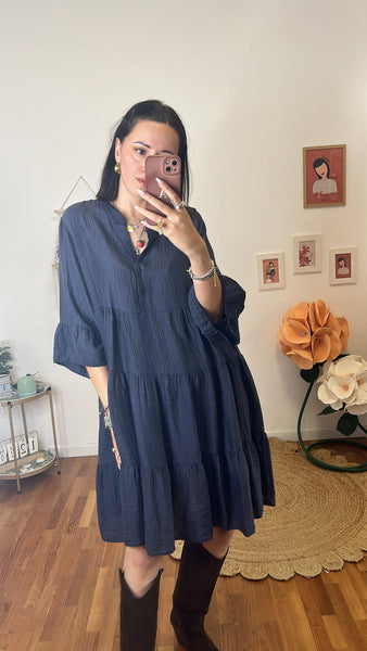 Abito Melania blu